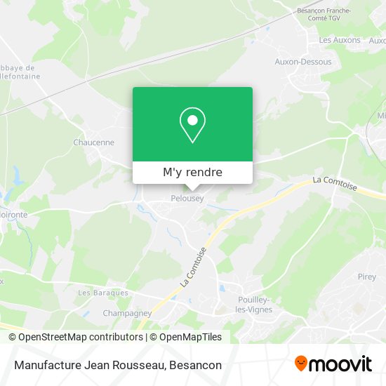 Manufacture Jean Rousseau plan