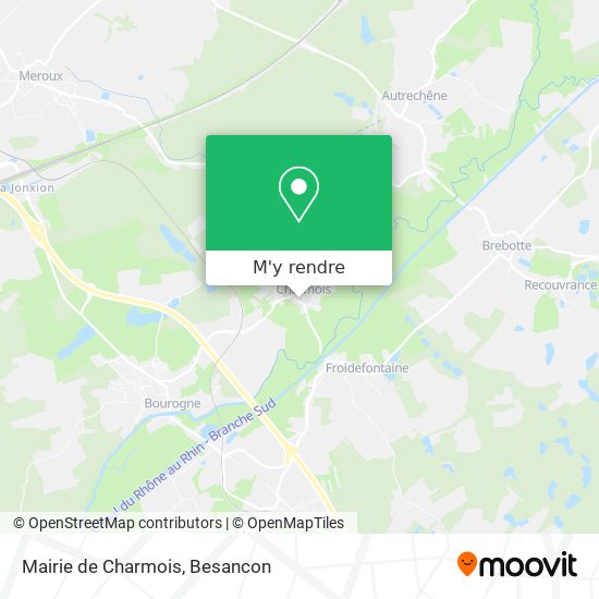 Mairie de Charmois plan