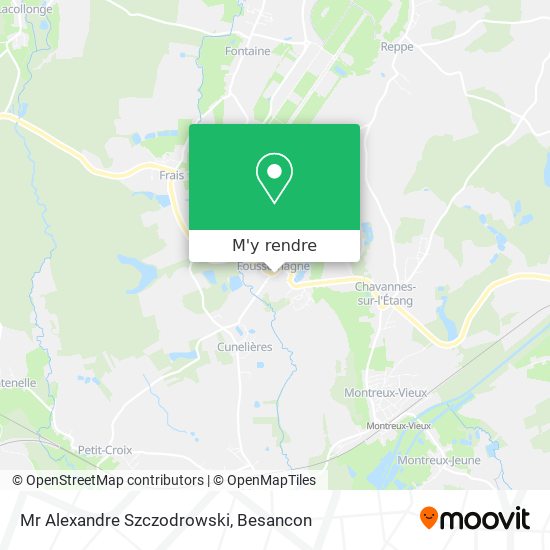 Mr Alexandre Szczodrowski plan