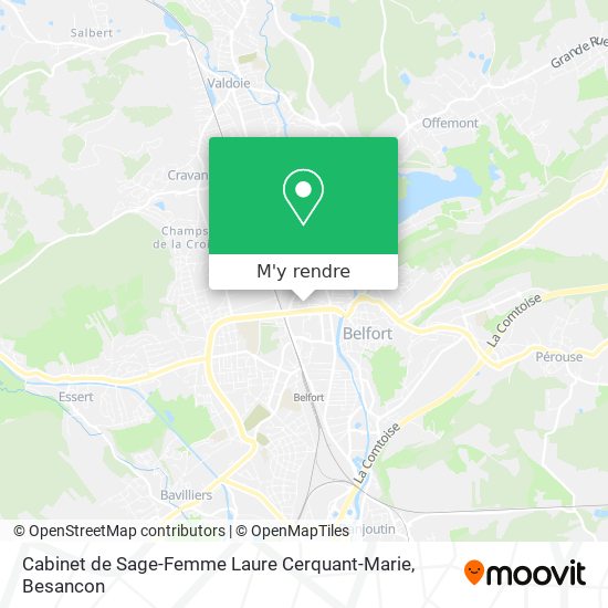 Cabinet de Sage-Femme Laure Cerquant-Marie plan