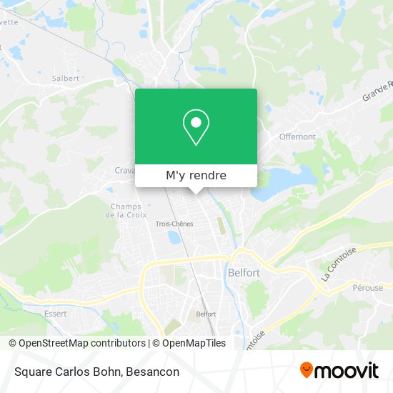 Square Carlos Bohn plan