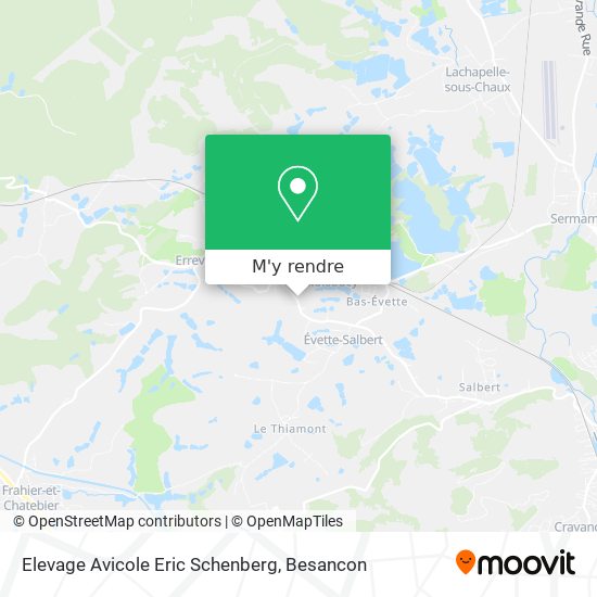 Elevage Avicole Eric Schenberg plan