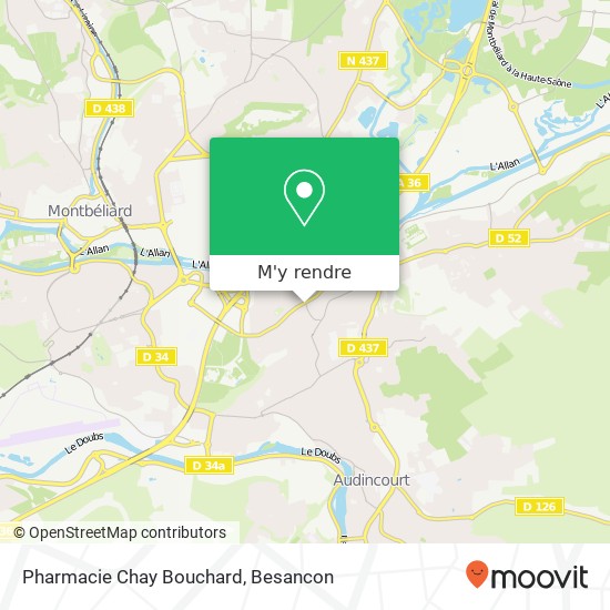 Pharmacie Chay Bouchard plan