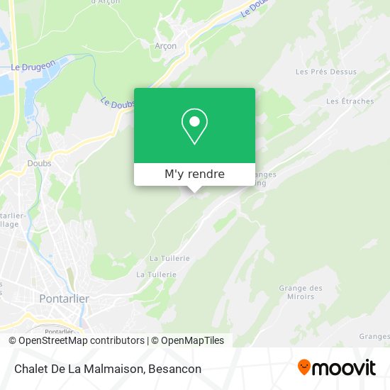Chalet De La Malmaison plan