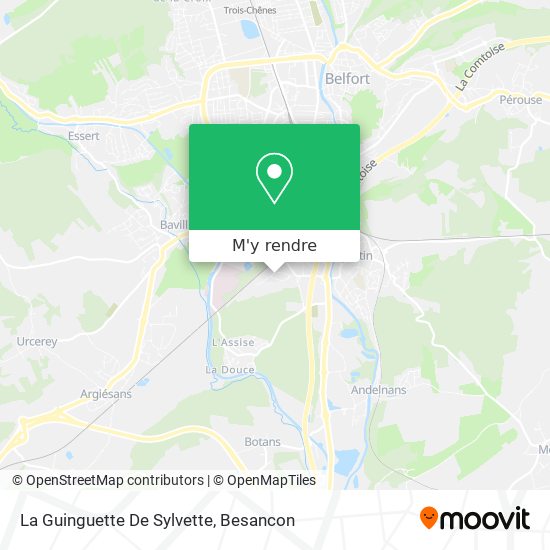 La Guinguette De Sylvette plan
