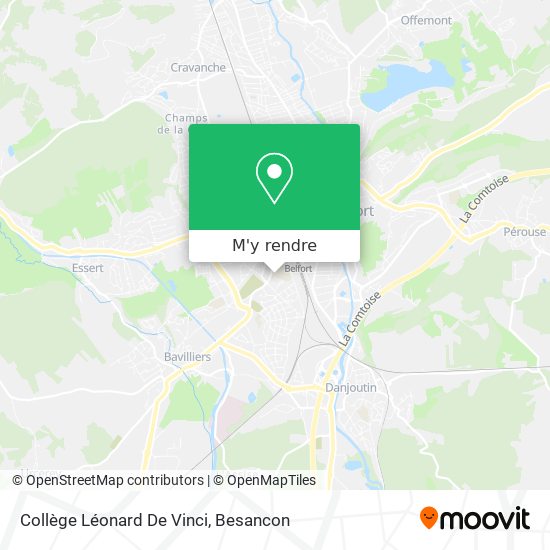 Collège Léonard De Vinci plan