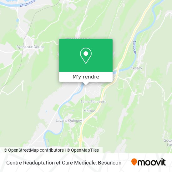 Centre Readaptation et Cure Medicale plan