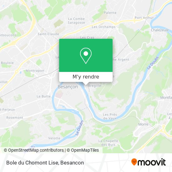 Bole du Chomont Lise plan