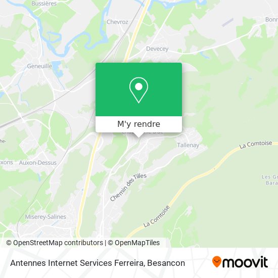Antennes Internet Services Ferreira plan