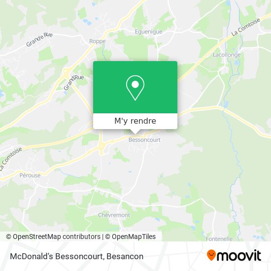 McDonald's Bessoncourt plan