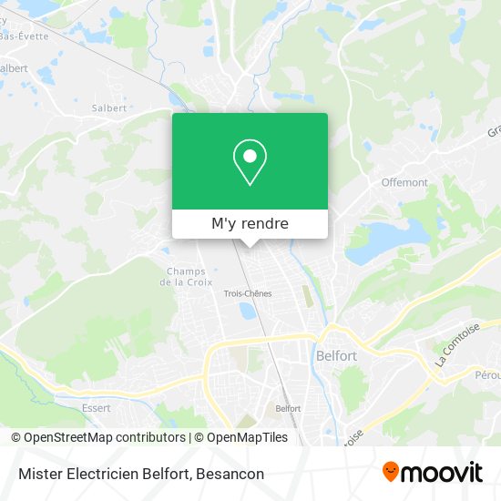 Mister Electricien Belfort plan
