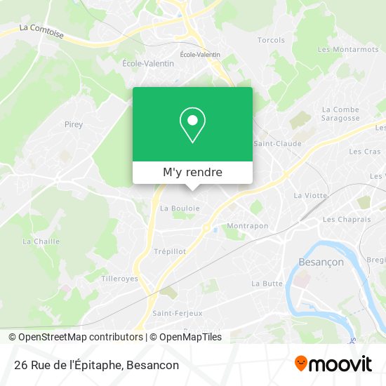 26 Rue de l'Épitaphe plan