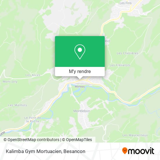 Kalimba Gym Mortuacien plan