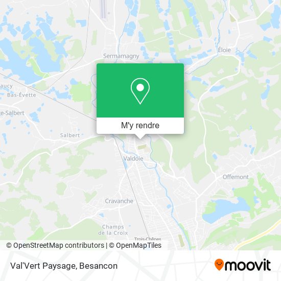 Val'Vert Paysage plan