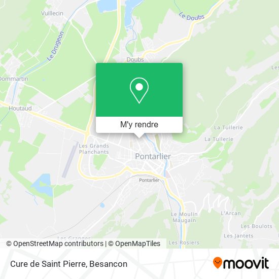 Cure de Saint Pierre plan