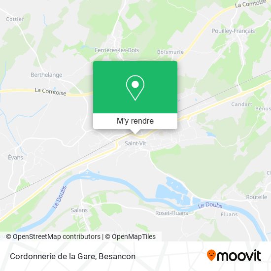 Cordonnerie de la Gare plan