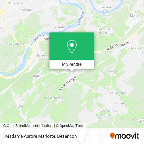 Madame Aurore Mariotte plan