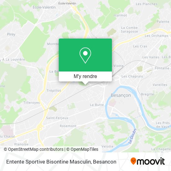 Entente Sportive Bisontine Masculin plan