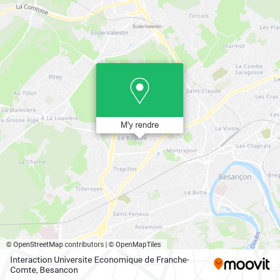 Interaction Universite Economique de Franche-Comte plan