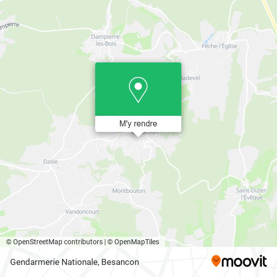 Gendarmerie Nationale plan