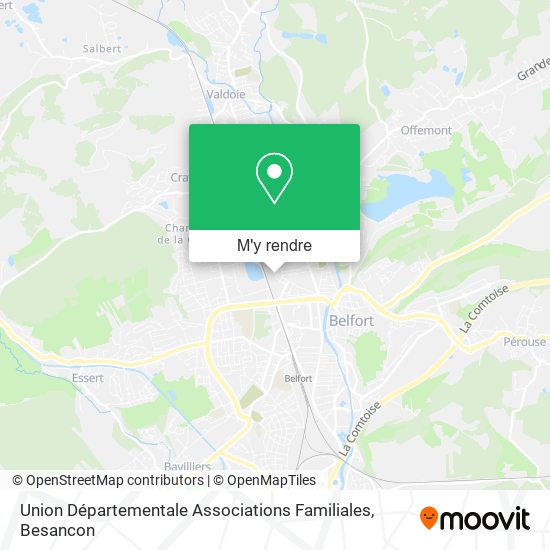 Union Départementale Associations Familiales plan