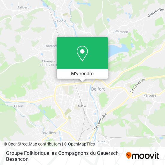 Groupe Folklorique les Compagnons du Gauersch plan
