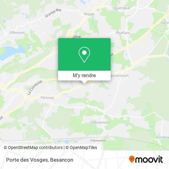 Porte des Vosges plan