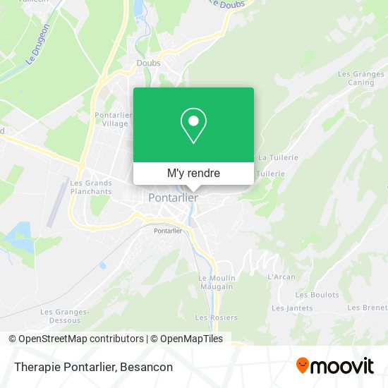 Therapie Pontarlier plan