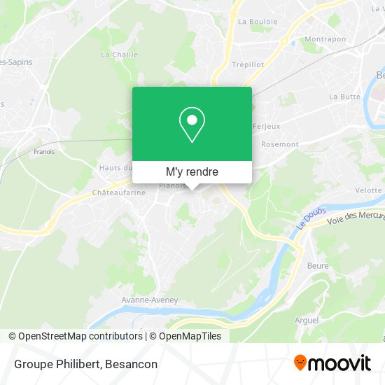 Groupe Philibert plan