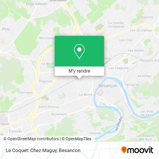 Le Coquet: Chez Maguy plan