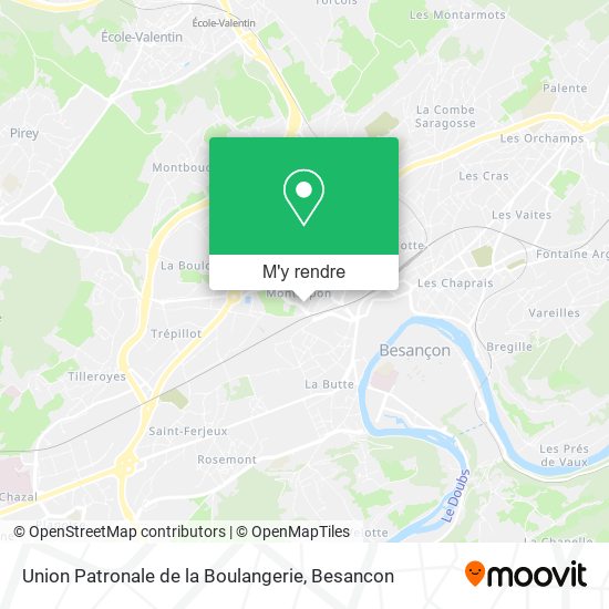 Union Patronale de la Boulangerie plan