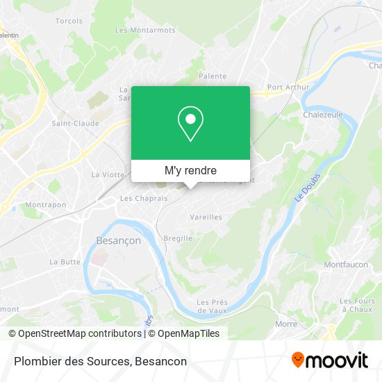 Plombier des Sources plan