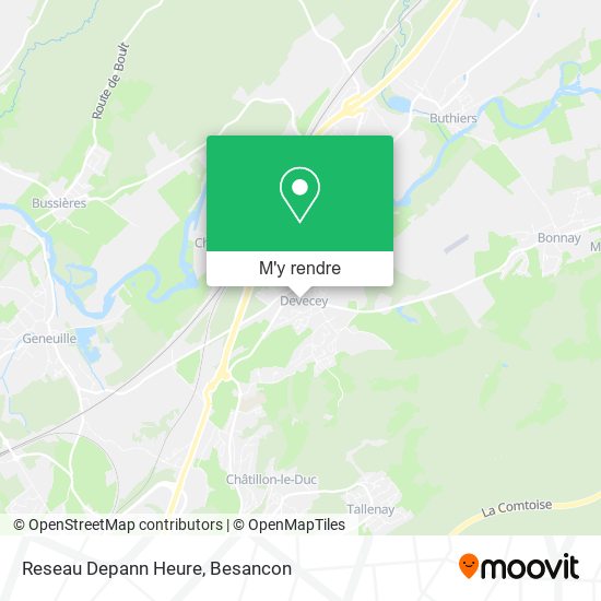 Reseau Depann Heure plan