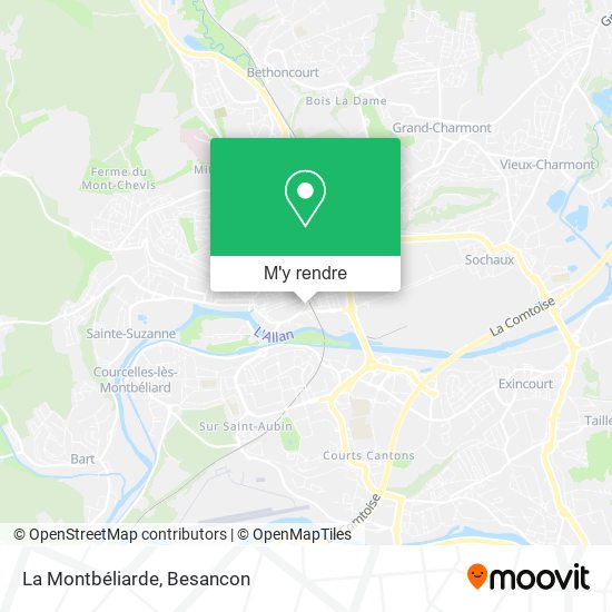 La Montbéliarde plan
