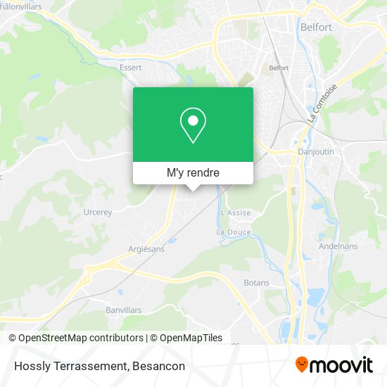 Hossly Terrassement plan