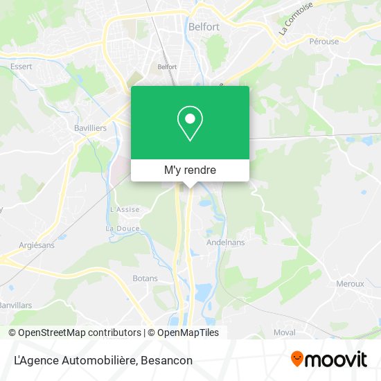 L'Agence Automobilière plan