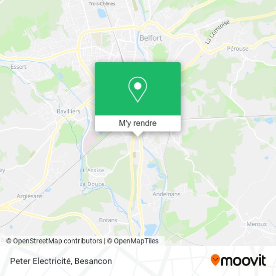 Peter Electricité plan