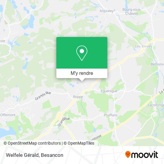 Welfele Gérald plan