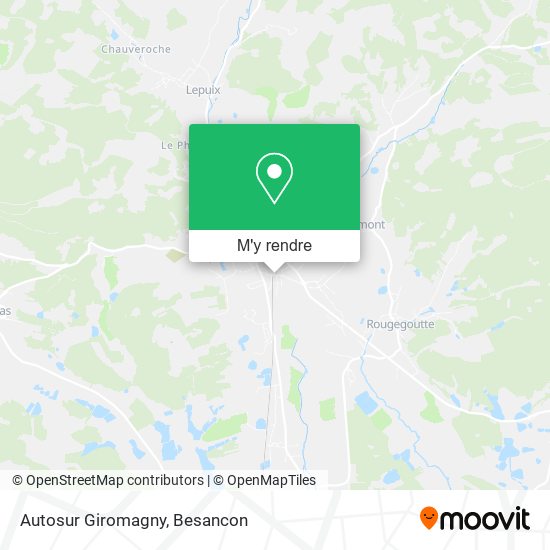 Autosur Giromagny plan