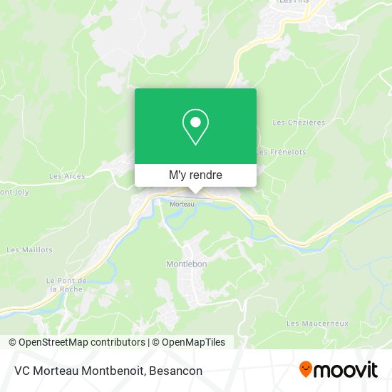 VC Morteau Montbenoit plan