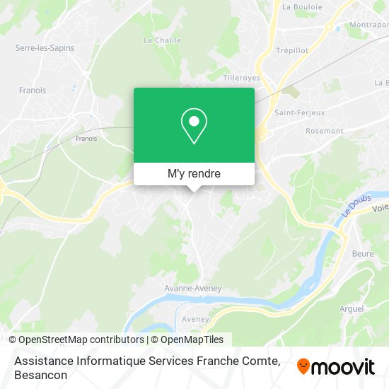 Assistance Informatique Services Franche Comte plan