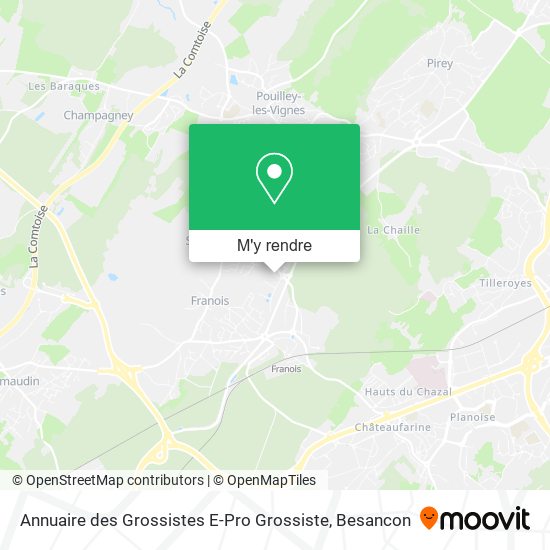 Annuaire des Grossistes E-Pro Grossiste plan