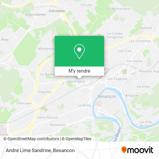 André Lime Sandrine plan