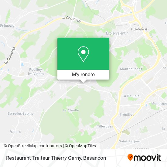Restaurant Traiteur Thierry Garny plan