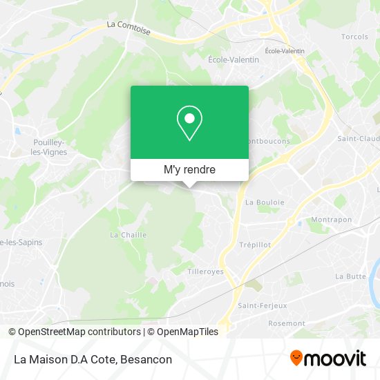 La Maison D.A Cote plan