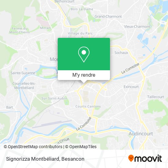 Signorizza Montbéliard plan