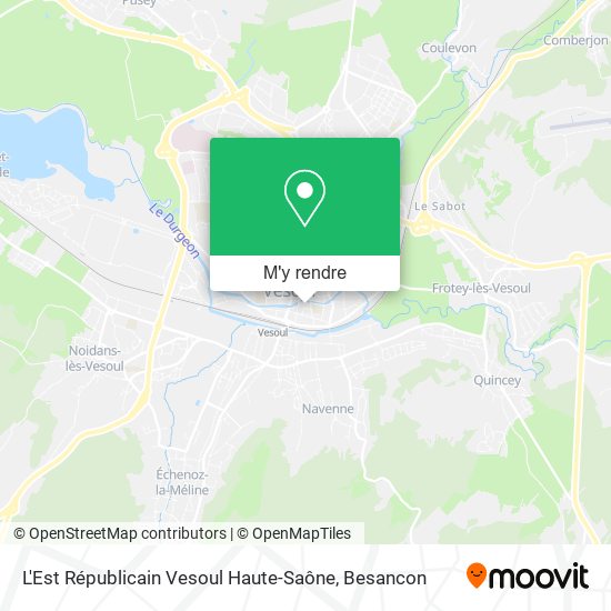 L'Est Républicain Vesoul Haute-Saône plan