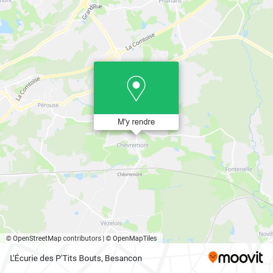 L'Écurie des P'Tits Bouts plan
