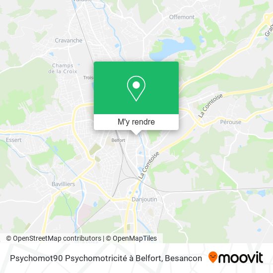 Psychomot90 Psychomotricité à Belfort plan