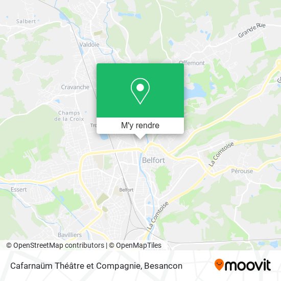 Cafarnaüm Théâtre et Compagnie plan